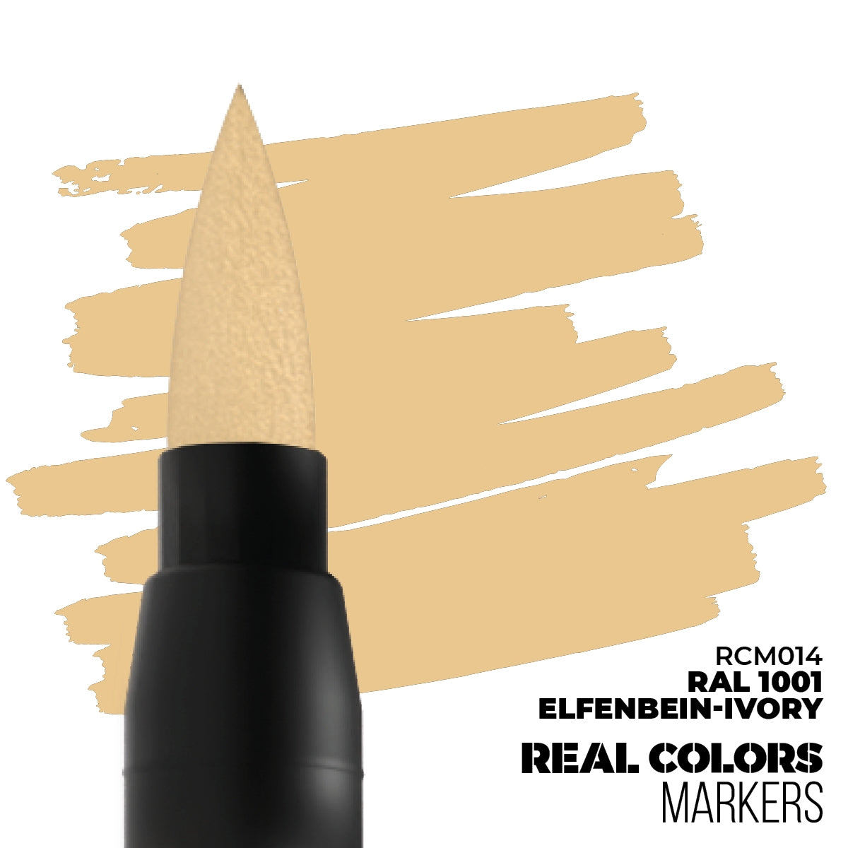 AK Interactive RCM014 RAL 1001 ELFENBEIN-IVORY – RC MARKER
