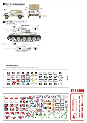 Star Decals 72-A1069 1re division de chasseurs à ski. Échelle 1/72 – immagine 2