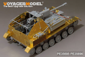Maquette Voyager PE35695, canon automoteur russe SU-76 de la Seconde Guerre mondiale (modèle de base) pour MiniArt 35053 au 1/35 – image 3