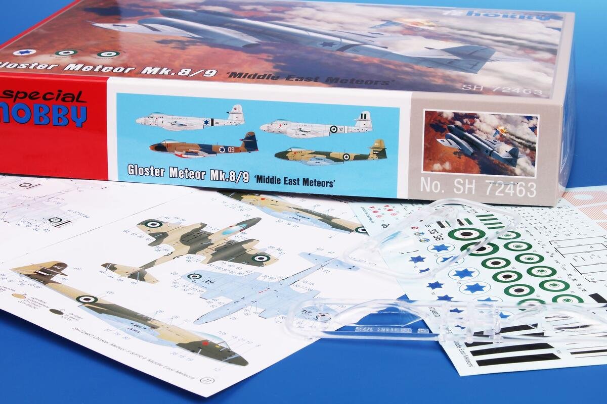 Special Hobby 72463 Gloster Meteor Mk.8/9 ‘Middle East Meteors’ 1/72 – zdjęcie 9