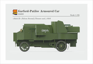 Copper State Models 35009 Voiture blindée Garford-Putilov 1/35  – image 2