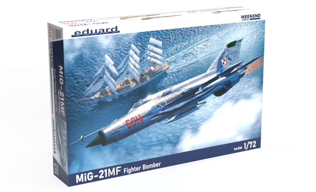 Eduard 7458 MiG-21MF Fighter Bomber Weekend édition 1/72