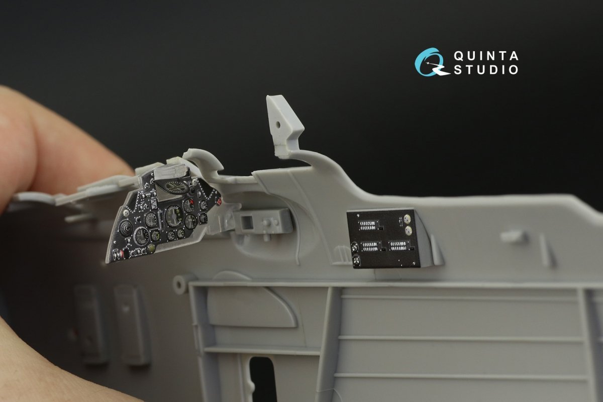 Intérieur imprimé en 3D et coloré sur papier décalcomanie Quinta Studio QD32115 Fairey Swordfish Mk.I (Trumpeter) 1/32  – Bild 10