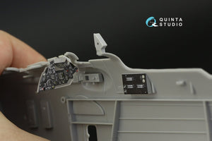 Intérieur imprimé en 3D et coloré sur papier décalcomanie Quinta Studio QD32115 Fairey Swordfish Mk.I (Trumpeter) 1/32  – Bild 10