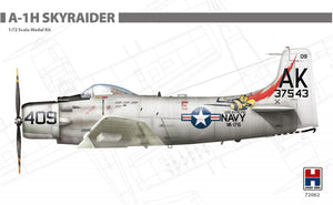 Hobby 2000 72062 A-1H Skyraider (HASEGAWA + CARTOGRAF + MASQUES) 1/72