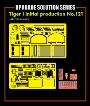 Rye Field Modèle 2038 TIGER I 121 production initiale SÉRIE DE SOLUTIONS DE MISE À NIVEAU 1/35 – immagine 2