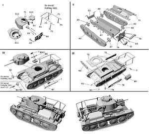 Premier char léger allemand PL116 Pz.Kpfw 38(t) Ausf E/F 1/72 – Bild 3