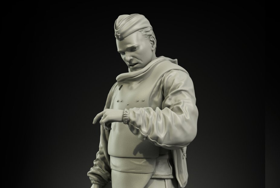 Panzer Art FI35-036 Soviet assault engineers officer 1/35 – zdjęcie 4