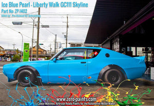 Peinture Zero Paints ZP-1402 - Bleu Glacé nacré pour Liberty Walk GC111 Skyline (Ken Mary) 60 ml – immagine 4