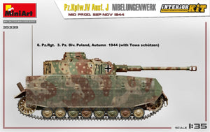 MiniArt 35339 Pz.Kpfw.IV Ausf. J Nibelungenwerk. MOYENNE PROD. SEP-NOV 1944 KIT INTÉRIEUR 1/35 – image 6