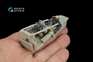 Intérieur imprimé en 3D et coloré sur papier décalcomanie Quinta Studio QD48175 F-4B (pour maquette Tamiya) 1/48 – image 7