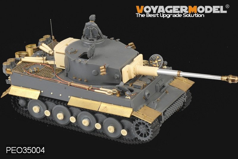 Maquette Voyager PRO35004 Char allemand Tiger I de la Seconde Guerre mondiale, production début/milieu/fin, échelle 1/35 – image 2