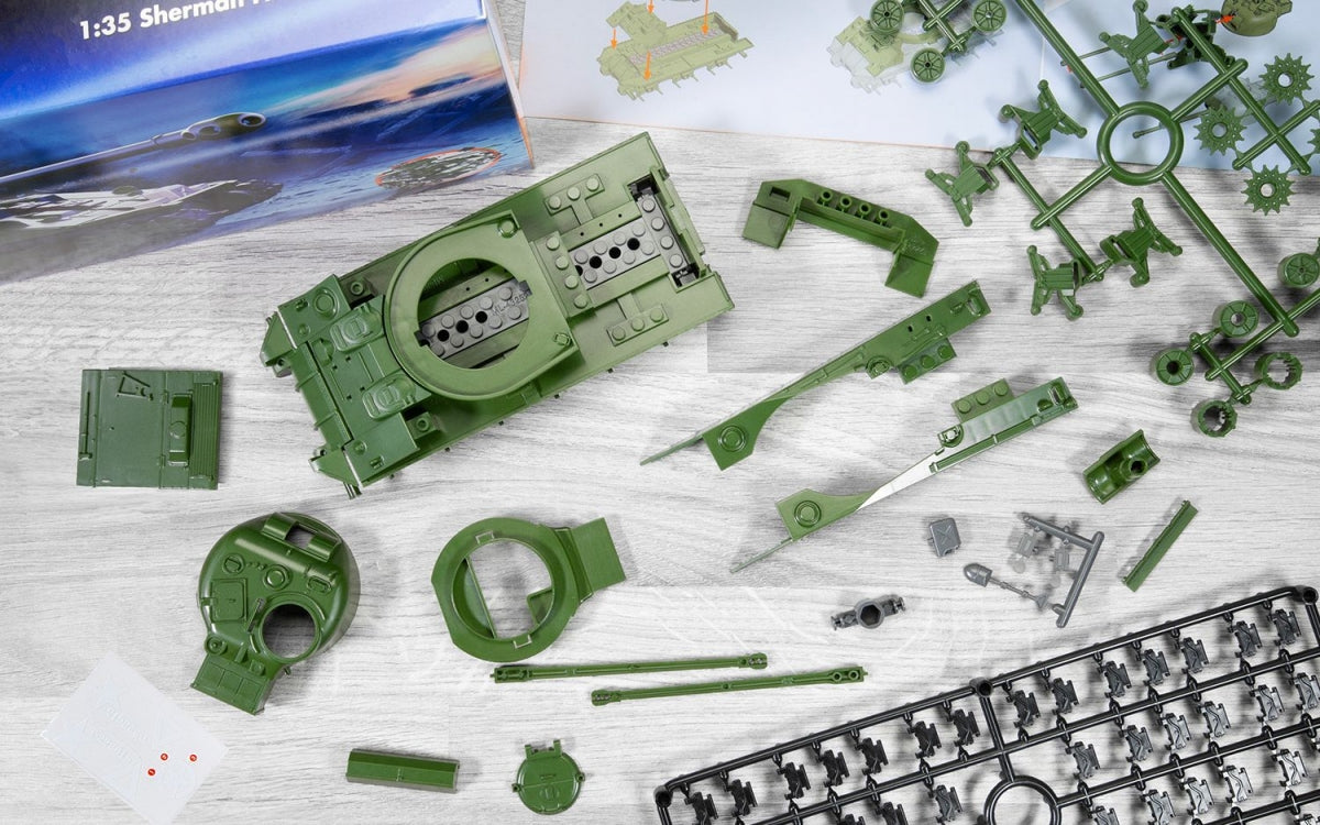 Kit de montage rapide Airfix 6042 Sherman Firefly – image 6