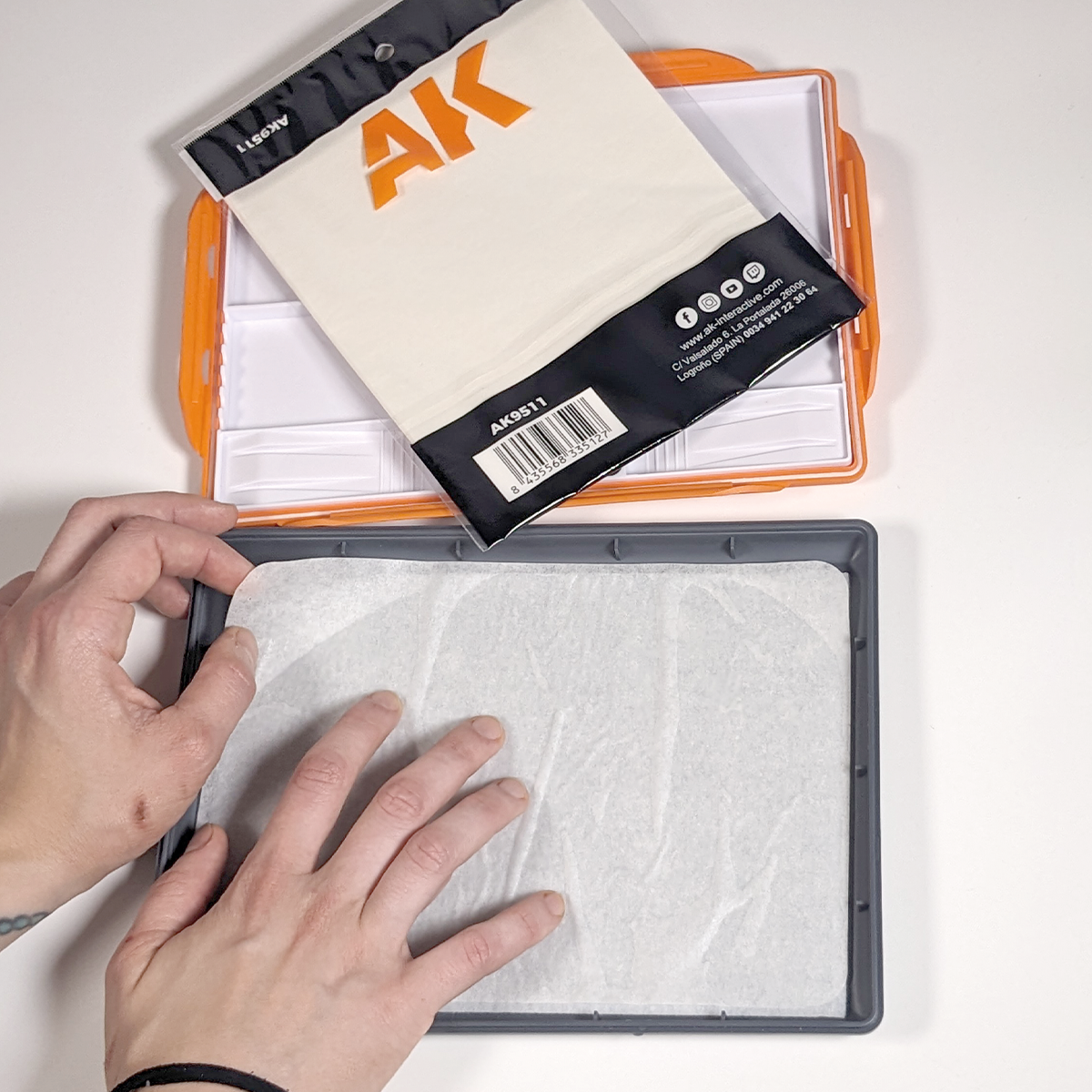 AK Interactive AK9510 AK WET PALETTE - Palette humide – Bild 7