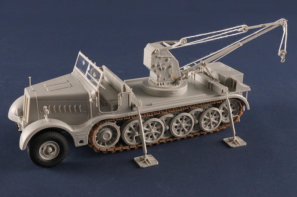 Trumpeter 09576 Schwerer Zugkraftwagen 18 t with 6 t Billstein-Crane, Sd.Kfz.9/1 1/35 – zdjęcie 19