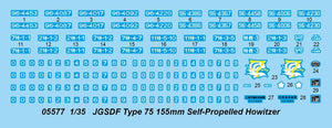 Trumpeter 05577 JGSDF Type 75 Obusier automoteur de 155 mm 1/35 – image 3
