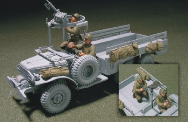 Hobby Fan HF554 ÉQUIPAGE DE CHAUFFEURS DE CAMION/MITIERS AMÉRICAINS DE LA SECONDE GUERRE MONDIALE - 2 FIGURINES AVEC ACCESSOIRES 1/35