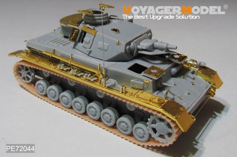 Voyager modèle PE72044 WWII allemand Pz.Kpfw.IV Ausf.F1 pour DRAGON 7231 1/72 – imagen 12