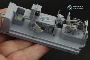 Intérieur imprimé en 3D et coloré sur papier décalcomanie Quinta Studio QD48248 Lancaster B Mk.I (HK Models) 1/48 – immagine 8