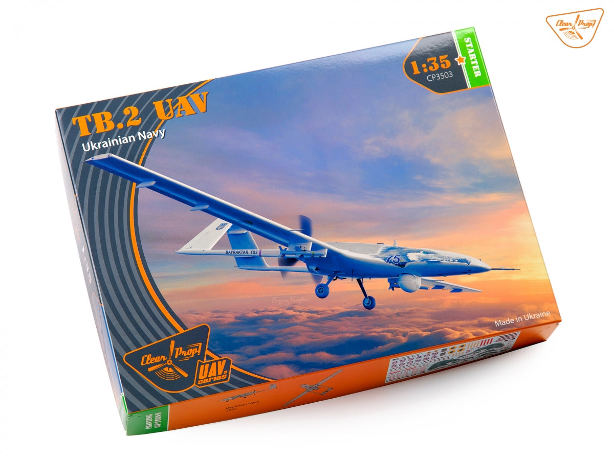 Clear Prop! Kit de démarrage pour drone CP3503 TB.2 de la marine ukrainienne au 1/35