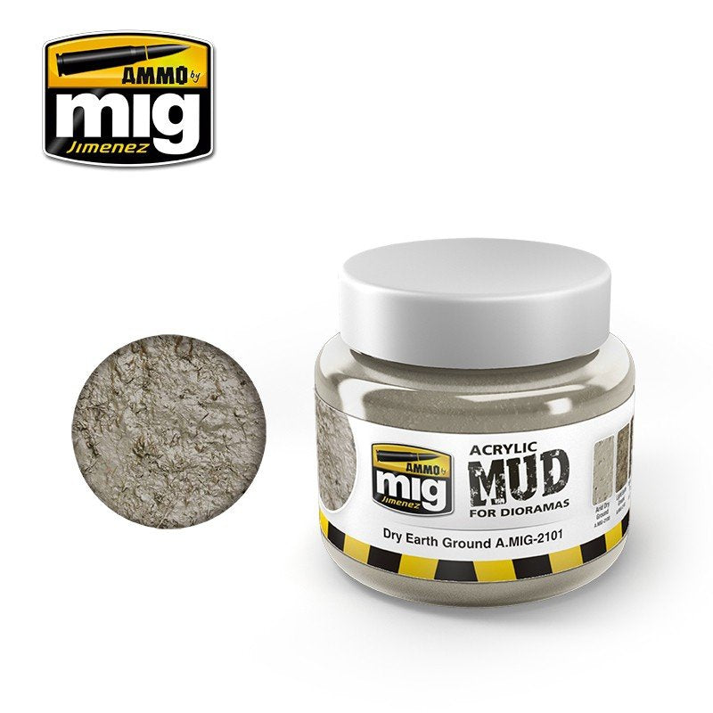 Munitions pour Mig Jimenez 2101 Terre sèche 250 ml