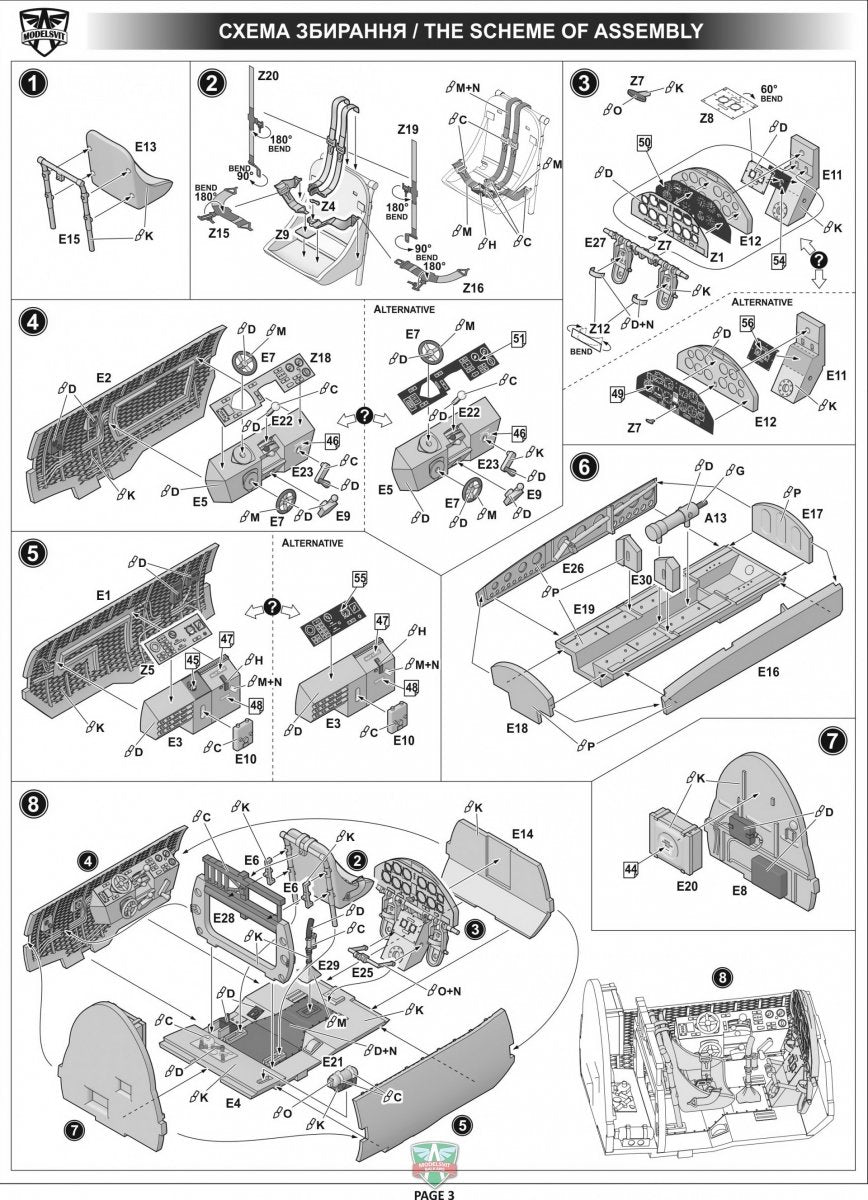 Modelsvit 4808 XP-55 Ascender (réédition) 1/48 – Bild 4