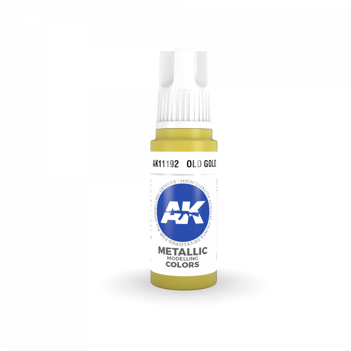 AK Interactive AK11192 OLD GOLD – MÉTALLIQUE 17 ml – imagen 2