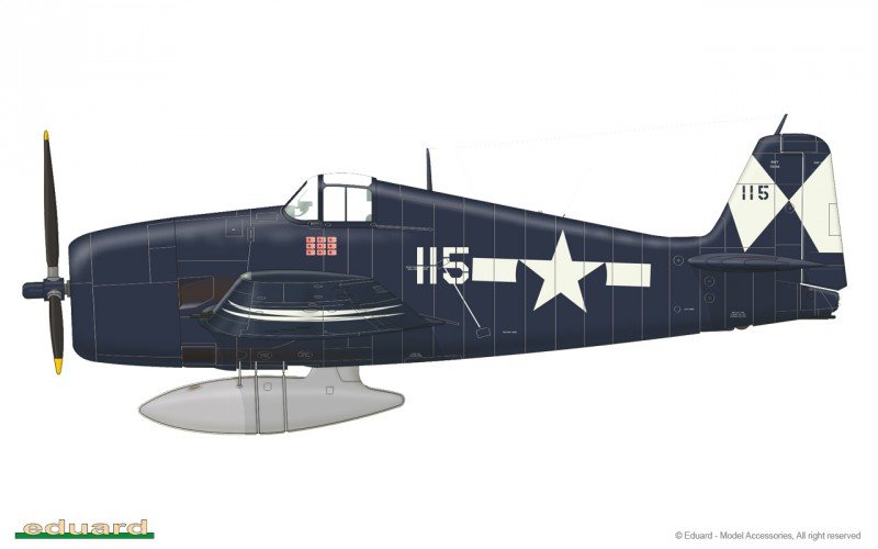 Eduard 8224 F6F-5 tardif (1/48) – Bild 5