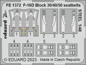 Maquette Eduard BIG49384 F-16D Block 30 Kinetic au 1/48 – image 5