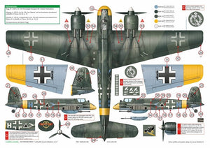 Décalcomanies Exito ED72004 Luftwaffe Ground Attackers vol.1 - Ju 87 D-3, Hs 129, Fw 190F-8 1/72  – image 6