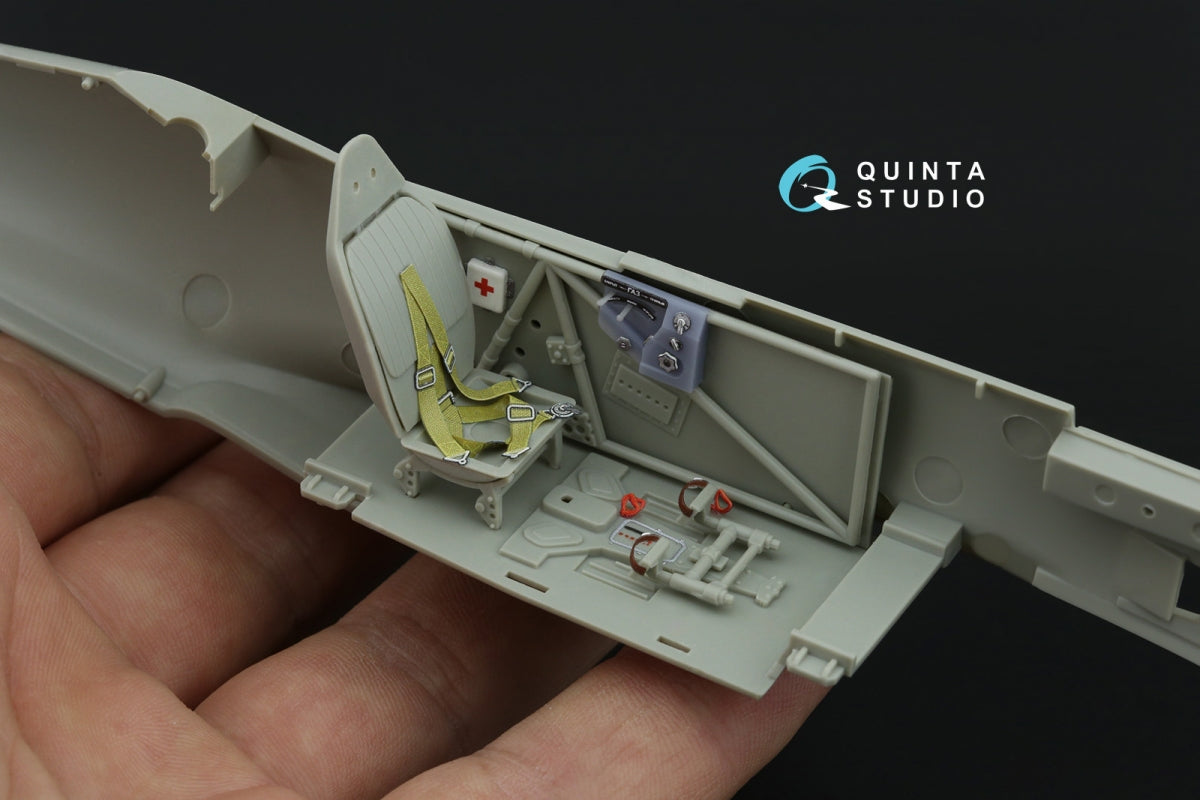 Intérieur du MiG-3 Quinta Studio QD+32241 imprimé en 3D et coloré sur papier décalcomanie (Trumpeter) (avec pièces en résine imprimées en 3D) 1/32 – image 11