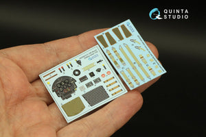 Intérieur imprimé en 3D et coloré sur papier décalcomanie Quinta Studio QD35072 Fi 156C (Hobby Boss (ex-Tristar)) 1/35  – image 3