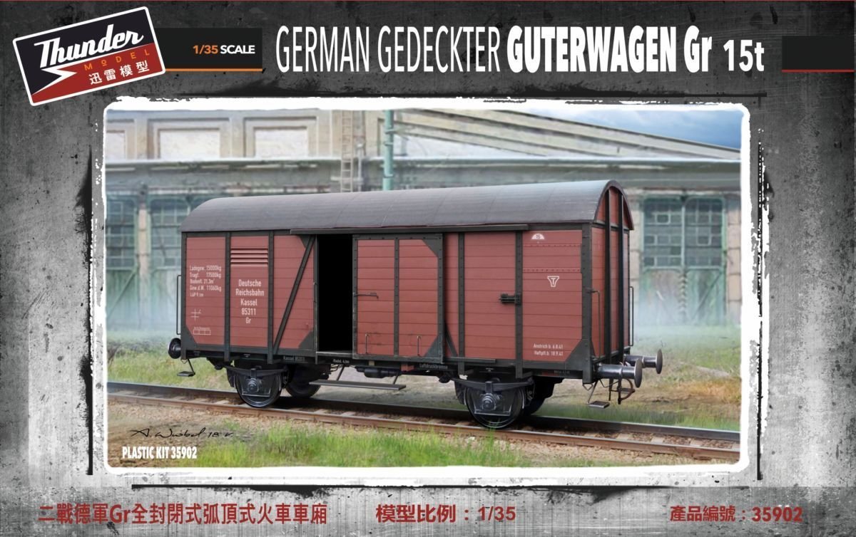 Thunder Modèle 35902 Allemand Guterwagen Gr 1/35