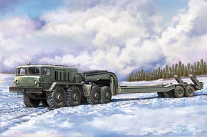 Trumpeter 07194 MAZ-537G type intermédiaire avec semi-remorque MAZ/ChMZAP 5247G 1/72