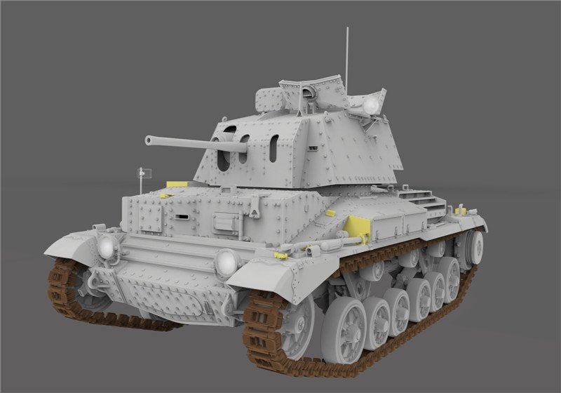 Gecko Models 35GM0005 KREUZER PZ.PKFW.MK.II,742(e),(A10) AVEC INTÉRIEUR (1/35) – immagine 2