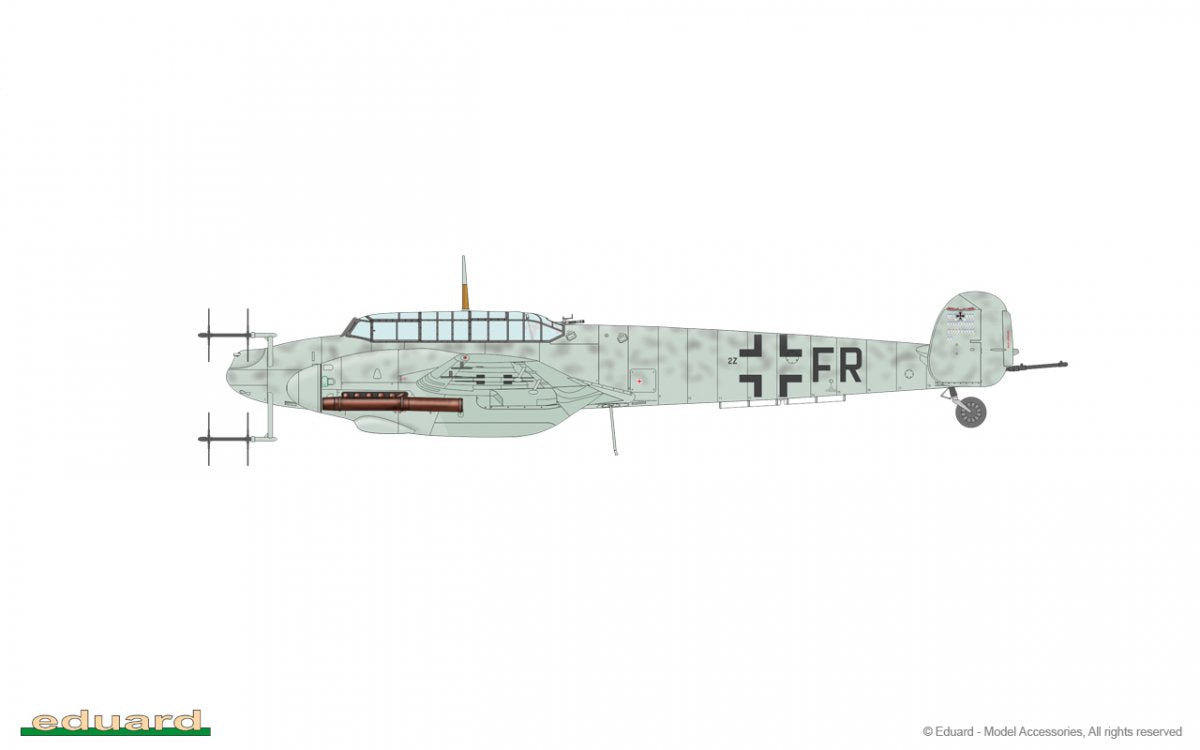 Eduard 7465 Bf 110G-4 1/72 – zdjęcie 6