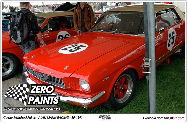 Peinture Zero Paints ZP-1191 Alan Mann Racing Paints Rouge/Or 2 x 30 ml – immagine 5