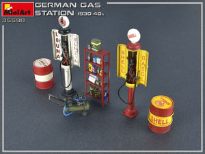 MiniArt 35598 GERMAN GAS STATION 1930-40s 1/35 – zdjęcie 6
