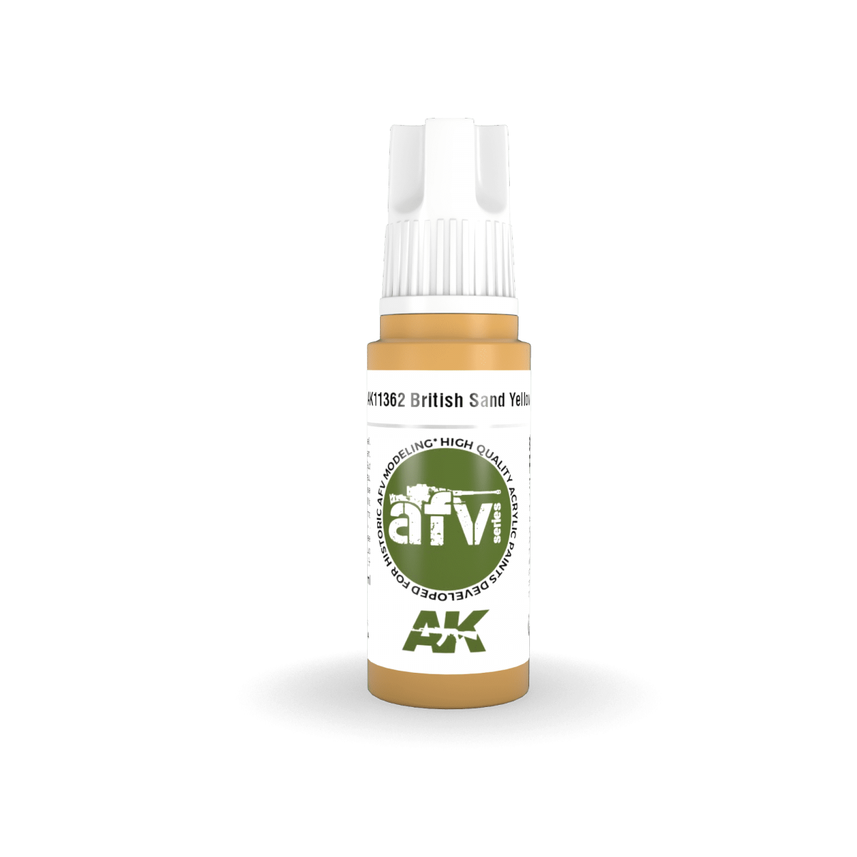 AK Interactive AK11362 British Sand Yellow 17ml – zdjęcie 2
