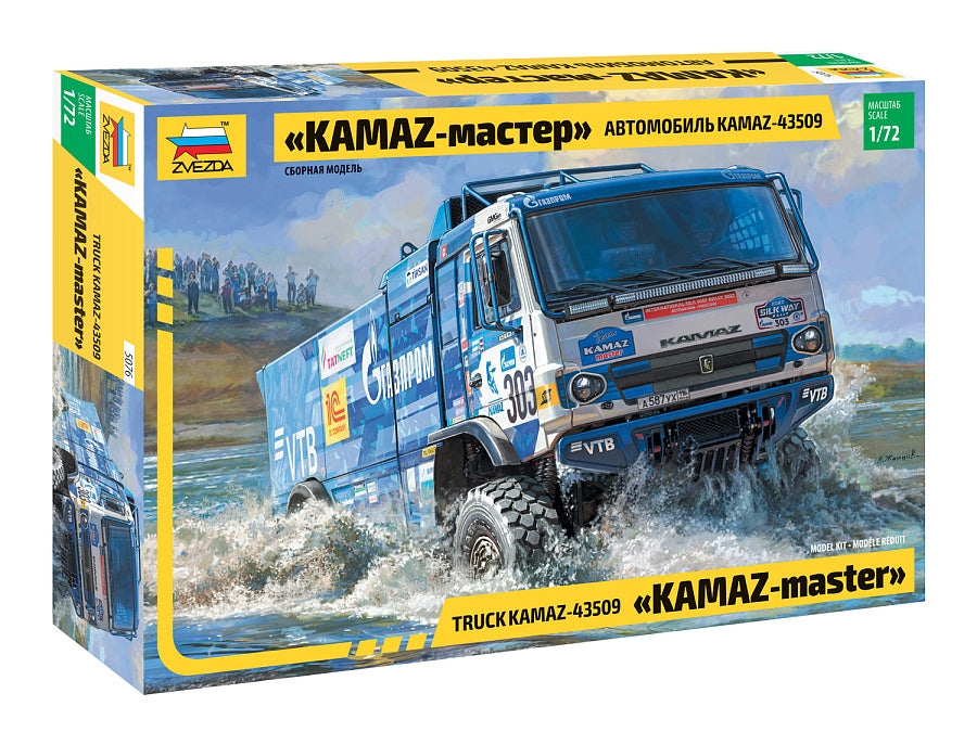 Zvezda 5076 Camion KAMAZ Master Rallye Truck 1/72