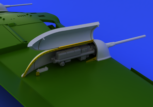 Eduard 648246 Nacelles de canons Bf 109 1/48 EDUARD