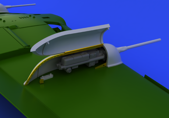 Eduard 648246 Nacelles de canons Bf 109 1/48 EDUARD