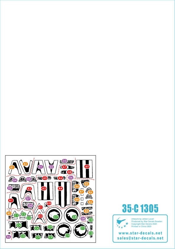 Star Decals 35-C1305 Tempête du désert 5 1/35 – Bild 3