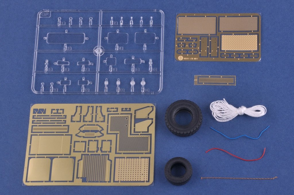 Hobby Boss 85519 M911 C-HET avec semi-remorque pour engins lourds m747 (1/35)  – imagen 23