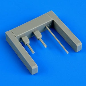 Canons et tube de Pitot Quickboost QB48647 I-16 Eduard 1/48