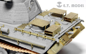 Maquette ET Model E72-010 : Blindage antiaérien allemand Panther G de la Seconde Guerre mondiale pour kit DRAGON au 1/72 – image 4