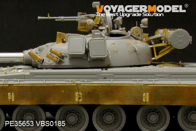 Maquette Voyager PE35653 Char de combat principal russe moderne T-80B (lance-fumigènes inclus) (Pour TRUMPETER 05565) 1/35  – immagine 4