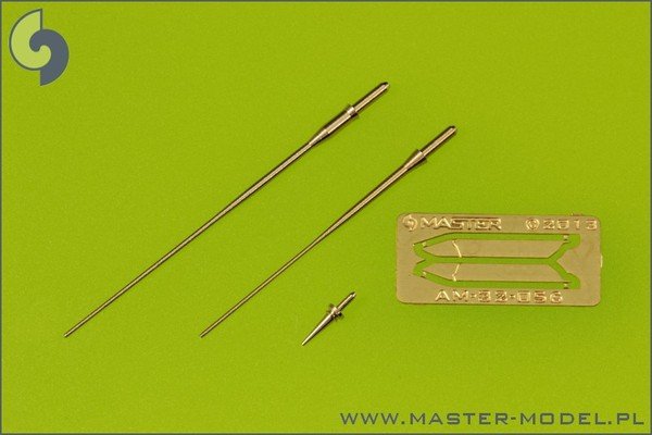 Master AM-32-056 SAAB JAS 39 Gripen - Pitot Tubes &amp;amp; Angle Of Attack probes (1/32)