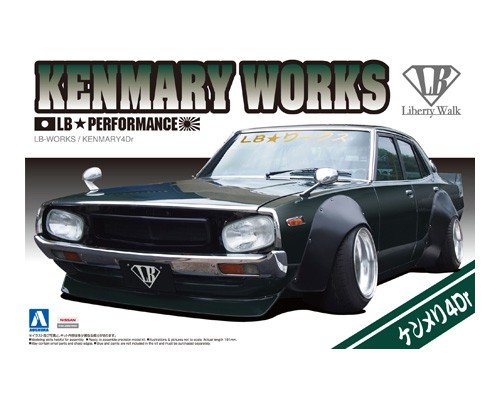 Aoshima 05127 LB WALKS KEN&amp;MARY 4DR 2015 VER 1/24