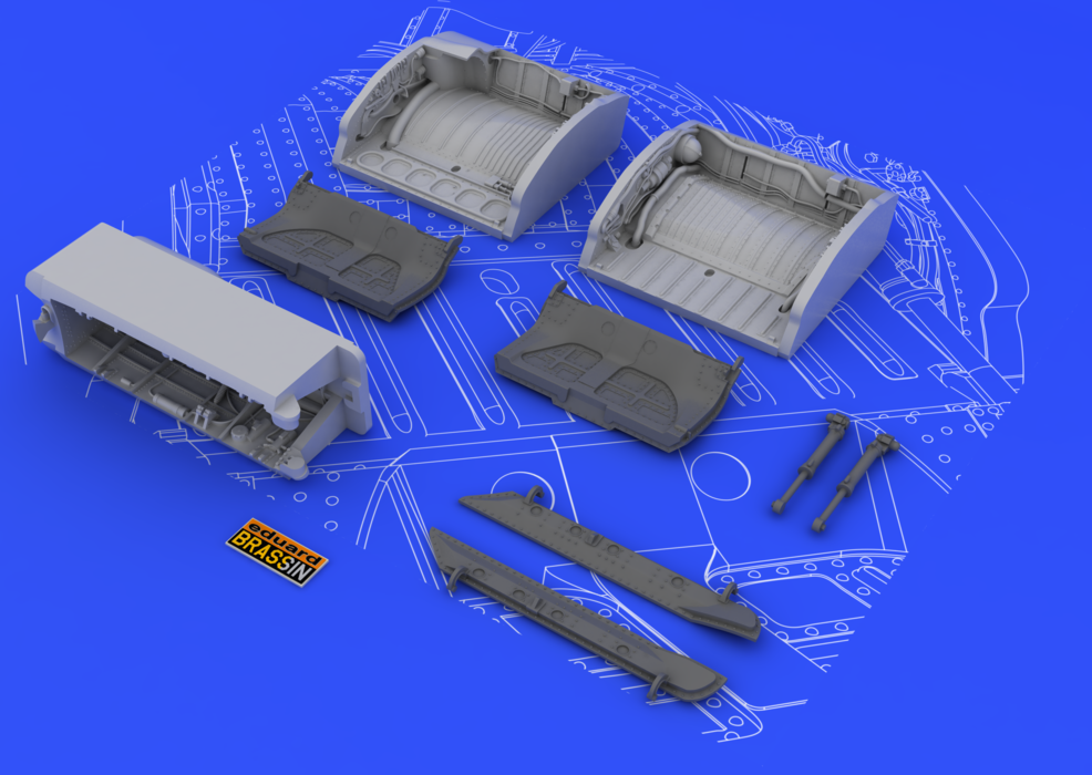 Puits de roues Eduard 648049 MiG-21 1/48 (EDUARD) – image 7